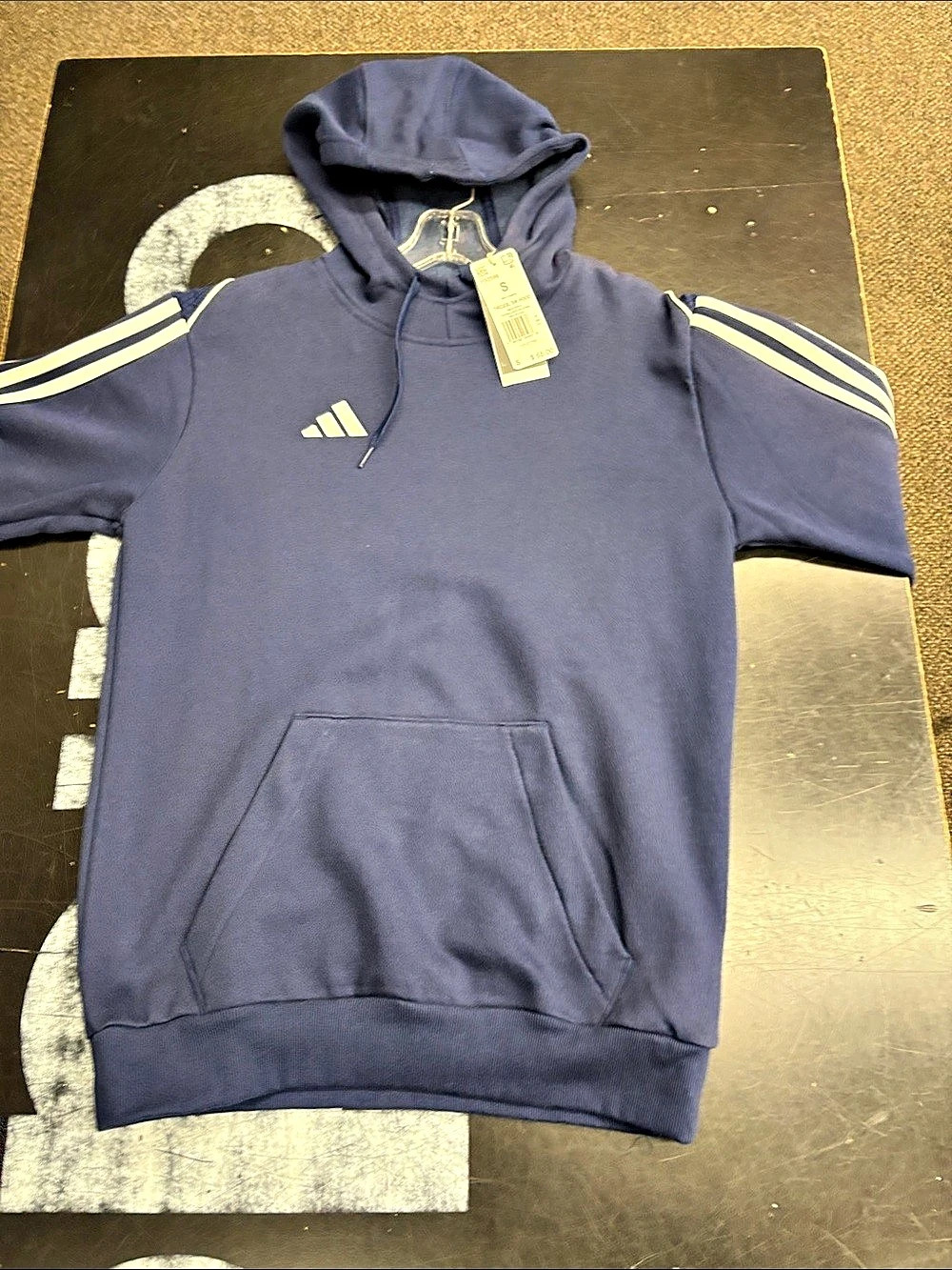 adidas Tiro 23 League Sweatshirt Hoodie Men'Small Blue Small